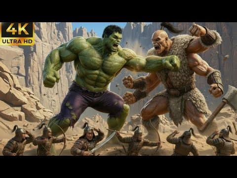 Hulk vs Goro 💥⚔️👑 | The Classic Battle to Rescue the Mongolian Princess from the Four-Armed Monster