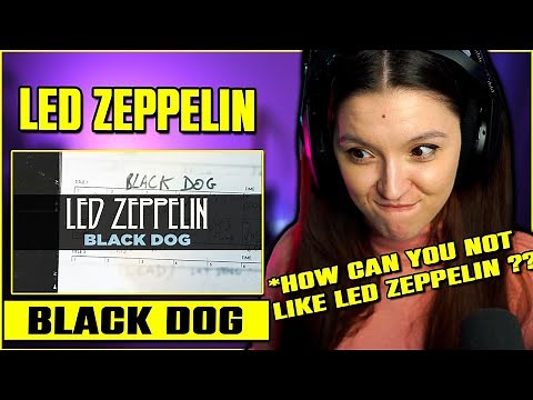 Led Zeppelin - Black Dog | FIRST TIME REACTION | Lyrics Version