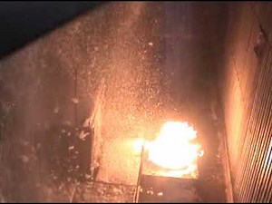 船舶用高膨張泡 消火実験