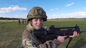 Battle Group Poland 🇵🇱 wishes Croatian Army 🇭🇷 a Happy Armed Forces Day! On May 28 Croatia celebrates the Armed Forces Day and Croatian Army Day. This year Battle Group Poland soldiers congratulates their Croatian colleges the 30th anniversary during Multinational Small Arms Range, where they had a chance to try Croatian assault rifle VHS 2. 🎥Croatian Army Maj I. Grgic #StrongerTogether #WeAreNATO #CROArmy 🤝🇺🇸🇵🇱🇷🇴🇬🇧🇭🇷🤝 NATO Multinational Division North East 7th Army Training Com
