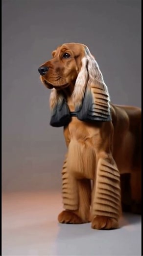 English Cocker Spaniel #dog haircuts#trendy dog haircuts#a fashionable dog#dog