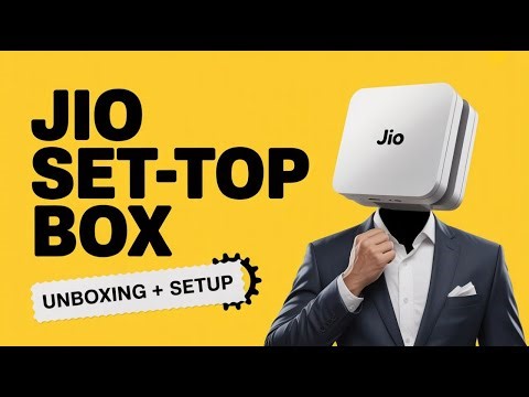 Jio Set Top Box Unboxing & Full Setup 🔥 Smart TV Experience 2025 | Jio Set Top Box