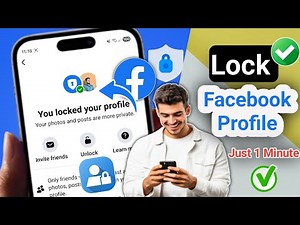 How To Lock Your Facebook Profile Officially | Step-by-Step Guide (2025) 🔐