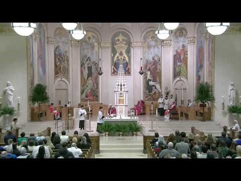 2026 Palm Sunday of the Lord's Passion Mass with Most Rev. Archbishop Alexander K. Sample