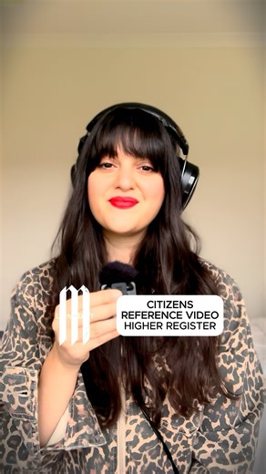 Lady M - The Macbeth Musical 🗡️ on Instagram: "If you want to learn the higher register for the #LadyMCitizens auditions, follow along with me 🖤 Check our feed to find the audition rules pinned to the top. The lower register reference video is coming later today, and we'll share the audition video tomorrow 🗡️ #LadyMAuditions #LadyMMusical #LadyM #Macbeth #MacbethMusical #MusicalTheatre #broadway #WestEndTheatre #TheatreLife #Fanquos"