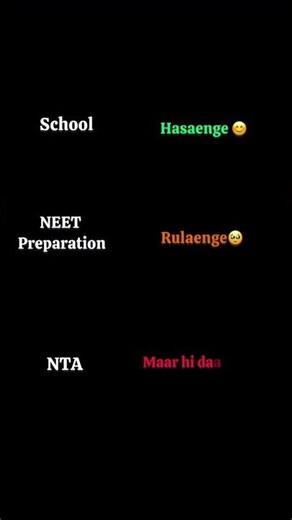 school vs neet preparation vs nta🥲☕ #shorts #neet #neet2026 #neetug #nta #trending #viral #memes