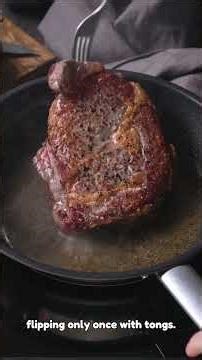 How To Make Perfect Bison Steak Quickly