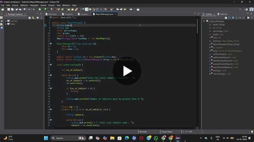 #java #internship #javadeveloper #oop #programming #kudbud #studentproject #codingjourney | Kishan Kumar