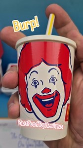 1.2K views · 29 reactions | So refreshing  #burp #ronaldmcdonald #soda #pop #drink #McDonalds #happymeal #fftr #FastFoodToyReviews #toys #fastfoodtoys #refreshing #electronic #clown #toystagram #reels #reelsinstagram #shorts #video #funny #sip | Fast Food Toy Reviews | Facebook