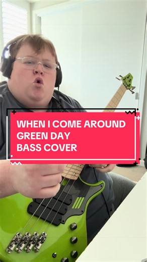 WHEN I COME AROUND - GREEN DAY BASS COVER What a song, jamming a green day tune on the green bass. How good! Enjoy :) #fyp #nz #basscover #greenday #whenicomearound @Focusrite @Xvive USA LLC @Mackie @Dunlop Manufacturing @Dingwall Guitars
