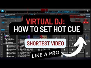 Virtual Dj Tutorials: How To Set Hot cue | Virtual Dj Tips And Tricks | Best Dj (Shortest Video)