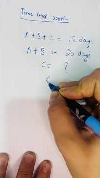 Time & work questions series-1 #competitiveexams #ssccgl#SSGCGL#competitiveexampreparation