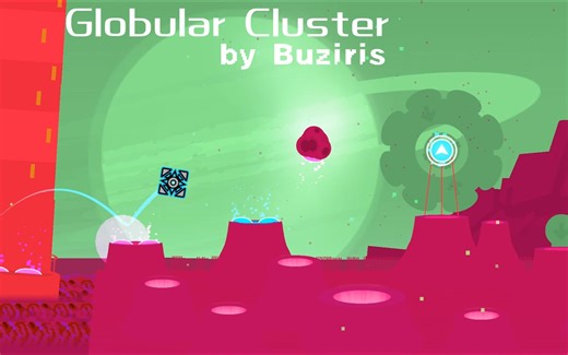 几何冲刺通关视频：Globular Cluster_游戏热门视频