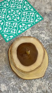 7.2K views · 216 reactions | Farmhouse tile design meets wooden tiered tray for the cutest decor piece 殺珞 I love the look so much more with the design what do you think? | The Magnolia Mercantile | Facebook