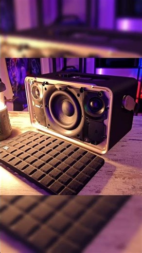 JBL AUTHENTICS 300 FABRIC COVER REMOVED DEEP BASS WOOFER 😀