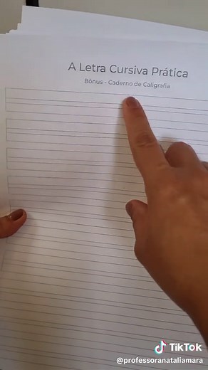 Caderno de Caligrafia para Imprimir: Melhore sua Letra