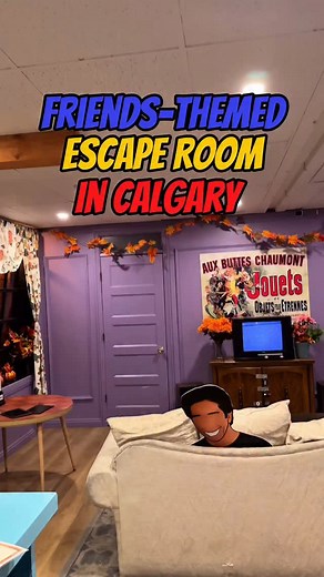 How many times have you rewatched Friends? If rewatching isn’t enough, it’s time to book the Friends-themed escape room at @escape60yyc 🫱🏻‍🫲🏼 #yyc #escape #escaperoom #escape60 #calgary #thingstodoincalgary | What's Good Calgary