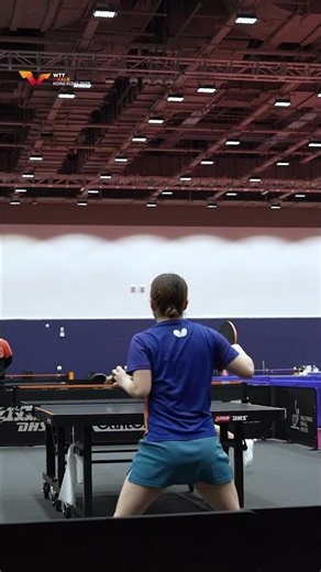 Just Satsuki and Bruna casually pulling off shots like these 😎 #WTTHongKong #TableTennis