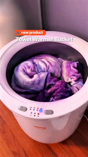15K views · 72 reactions | Wrap yourself in spa-level warmth. VEVOR Towel Warmer: 360° heat, child lock, 24hr preheat.  헢헿헱헲헿 헵헲헿헲: https://s.vevor.com/QTYB35 ️ 헖헼헱헲: 헩헜헣헙헔헡ퟱ (Extra 5% off) #VEVOR #VEVORDIY #DIYProject #HomeDIY #BudgetFinds #towelwarmer #homespa | VEVOR Home Improvement | Facebook