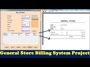 Billing System in Visual Basic 6 | Inventory Management System | Free Source Code Download