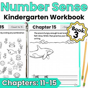 Kindergarten Math Subitizing Worksheets | Numbers to 15 | Number Sense Counting