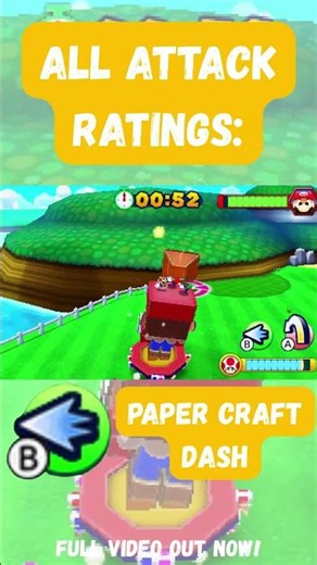 Mario & Luigi: Paper Jam | Attack Performances: Paper Craft Dash