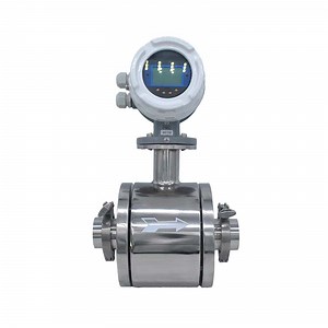 [Hot Item] High Accuracy Magnetic Clamp on Flowmeter/Electromagnetic Tri Clamp Flow Meter