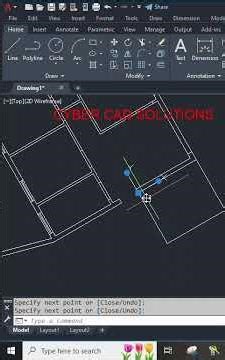 How to use UCS in 2D drafting in AutoCAD #autocad #civilengineer