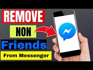 How to Remove non friend from messenger 2023 || Remove non friend from Facebook messenger 2023