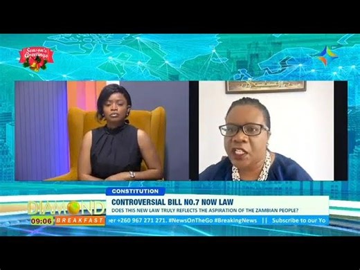 Linda Kasonde on Diamond Breakfast | Zambia Constitutional Review legal… | Linda Kasonde