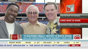 1972 Dolphins to visit President Obama
