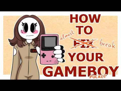 HOW TO (almost break) Fix Your GAMEBOY POCKET