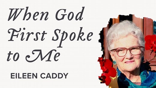 3K views · 209 reactions | Eileen Caddy talks about the first time she heard God's voice, frequently referred to as the 'still small voice within'. It was Eileen's spiritual guidance, and the messages from spirit received by Dorothy Maclean and others, that guided the community from its humble beginnings in a caravan to a powerful centre of light in the world. This archive clip is from a talk called Gift of Spirit at the Findhorn Foundation. | Findhorn Foundation | Facebook