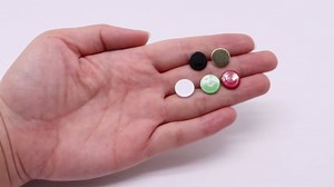 100Pcs Flat Head Upholstery Tacks Home Furniture Decor Tack Upholstery Nails Flat Push Pins Flat Thumb Tacks Blue (11mmx17mm)