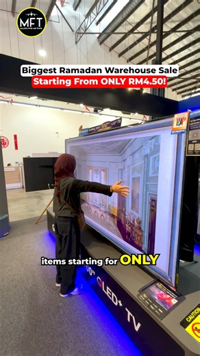 🚨 BIGGEST RAMADAN WAREHOUSE SALE ALERT 🚨 Starting from ONLY RM4.50 😭🔥 (yes, bawah RM5!!) Discounts up to 80% OFF — this one memang tak boleh miss. If you’re planning to make your house Raya-ready, this is your sign. No need wait for expo, no need pening kepala. 📍 Happening now at D’looma USJ (their newest & biggest warehouse!) Lot 547, Jalan Subang 2, Subang Light Industrial Park, 47610 Subang Jaya, Selangor 🕤 9:30AM – 6:00PM (Daily) 🗓 26 February – 15 March ✨ What you can find here: ✔️ K