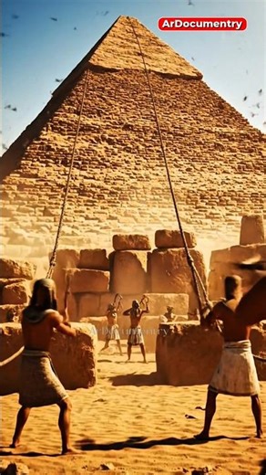 How to Build Great Pyramid Of Giza #shorts