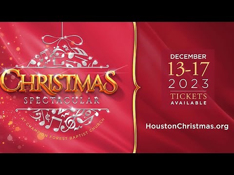 Coming Soon! The Christmas Spectacular at Champion Forest 2023