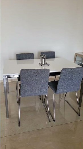IKEA 4-Seater Dining Table with Chairs – Excellent Condition
