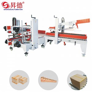 [Hot Item] Automatic Cartoning Machine for Flaps Folding H-Shaped Carton Sealing