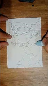 how to draw naruto #drawing #anime #art #fypシ #tutorial #naruto