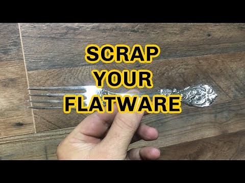 Scrap guide to flatware STERLING SILVER forks spoons and such