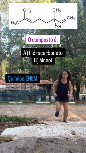 Hidrocarboneto ou álcool? Deixe sua resposta nos comentários #enemquimica