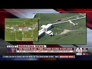One killed, three injured in Lake City Army Ammunition Plant explosion