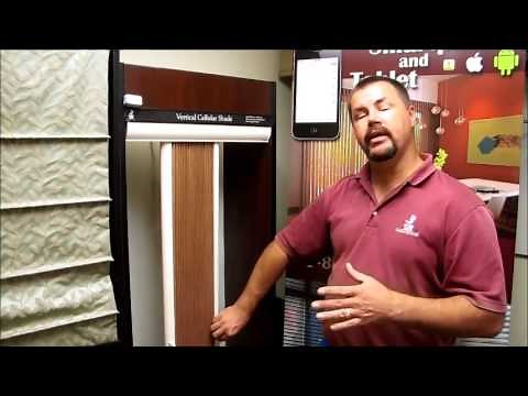 Graber Slide Vue Vertical Cellular Shade