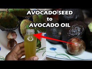 How to Make Avocado Oil from Avocado Seed and Skin | Natural Hair Growth | DiscoveringNatural