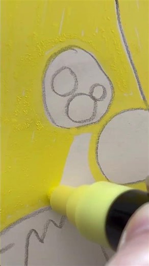 Drawing cute Pikachu with Posca Markers. #posca #pokemon #anime