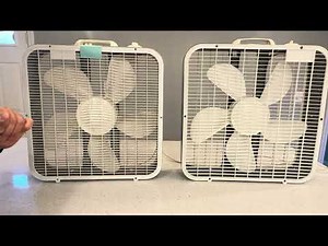Lasko Box Fan Comparison: 1995 vs. 1997 3733(?)