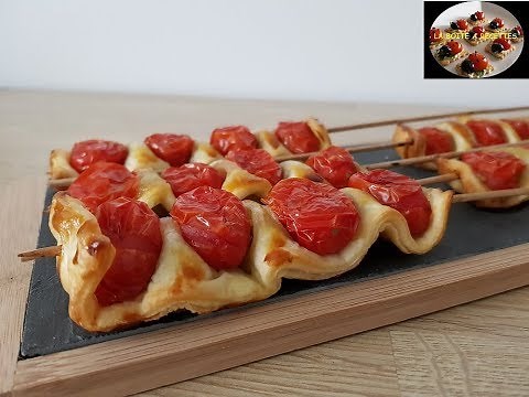 Brochette apéritive - APERITIF DINATOIRE - LA BOITE A RECETTES