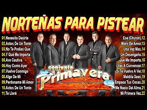 Conjunto Primavera - 30 Éxitos Inolvidables | Norteñas Viejitas Para Pistear