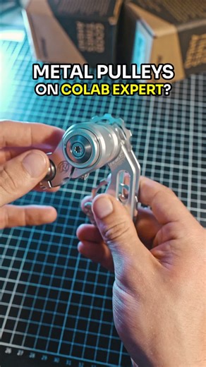 Colab Pro Metal Pulleys: Shiny Upgrade Option